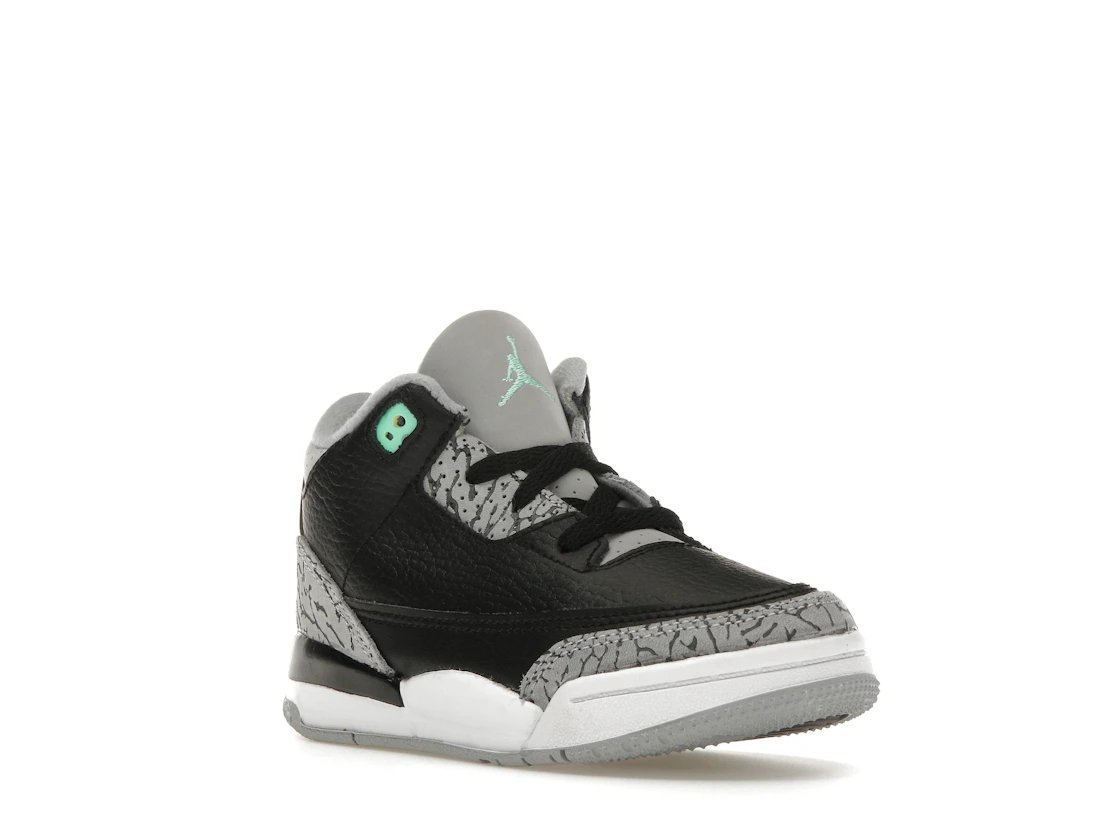 Jordan 3 Retro Green Glow (TD) - photo 2- Jersey4u