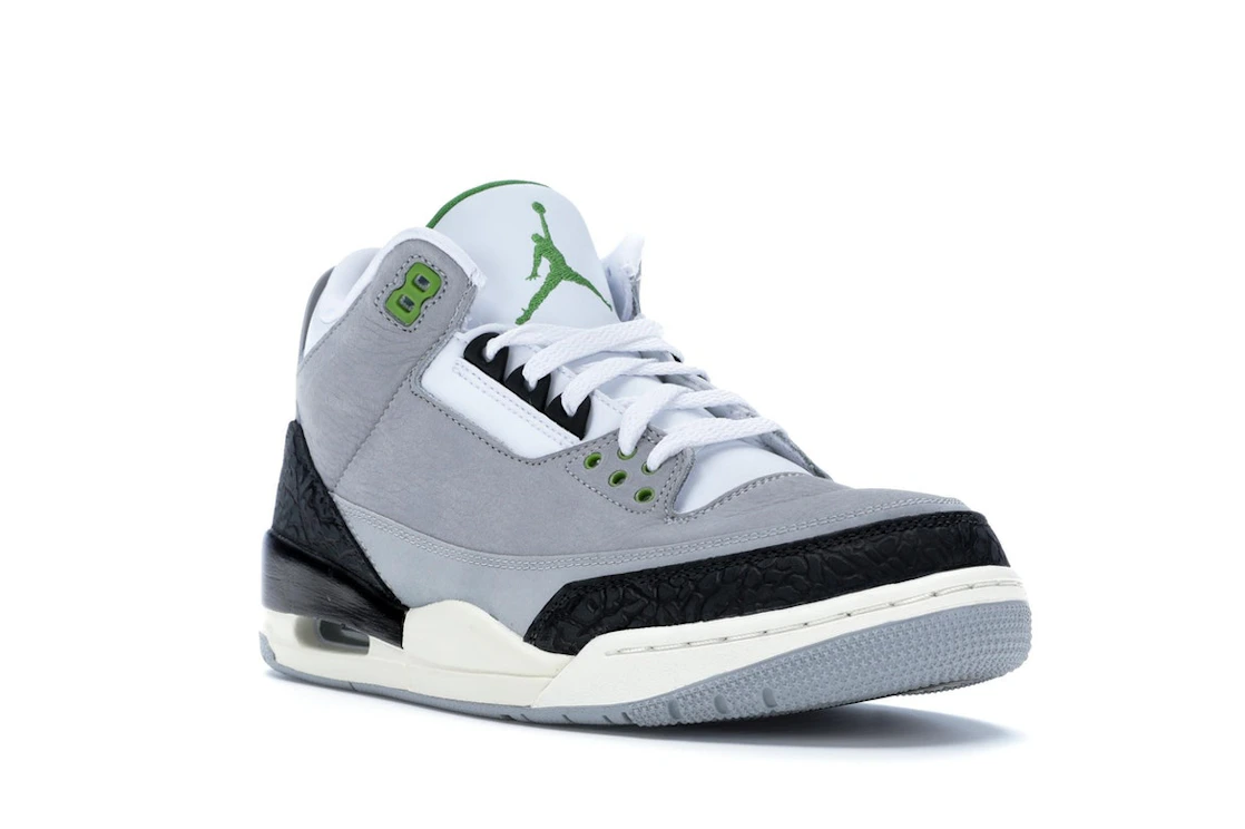 Jordan 3 Retro Chlorophyll - photo 2- Jersey4u