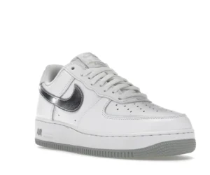 Nike Air Force 1 '07 Low Color of the Month White Metallic Silver - photo 2- Jersey4u