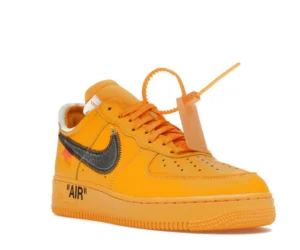 Nike Air Force 1 Low Off-White ICA University Gold - photo 2- Jersey4u