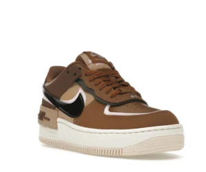 Nike Air Force 1 Low Shadow Light British Tan Pink Foam (Women's) - photo 2- Jersey4u