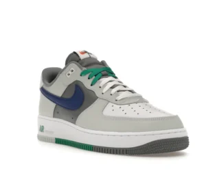 Nike Air Force 1 Low '07 LV8 Split Light Silver Deep Royal Blue - photo 2- Jersey4u