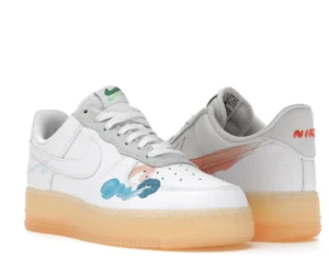 Nike Air Force 1 Flyleather Mayumi Yamase White - photo 2- Jersey4u