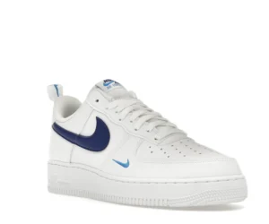 Nike Air Force 1 Low White Light Photo Blue Deep Royal Blue - photo 2- Jersey4u