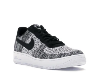 Nike Air Force 1 Flyknit 2 Black Pure Platinum - photo 2- Jersey4u