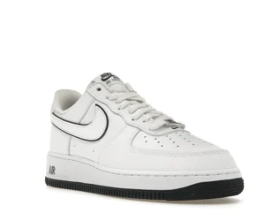 Nike Air Force 1 '07 Low White Black Outline Swoosh - photo 2- Jersey4u