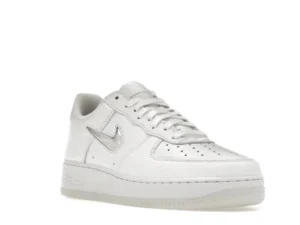 Nike Air Force 1 Low '07 Retro Color of the Month Jewel Swoosh Triple White - photo 2- Jersey4u