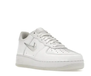 Nike Air Force 1 Low '07 Retro Color of the Month Jewel Swoosh Triple White - photo 2- Jersey4u