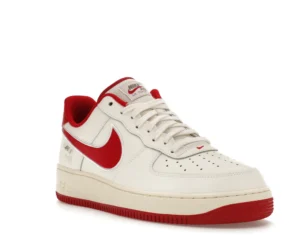 Nike Air Force 1 Low '07 Sail Gym Red - photo 2- Jersey4u