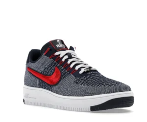 Nike Air Force 1 Ultra Flyknit Low Patriots Robert Kraft Wolf Grey - photo 2- Jersey4u