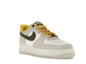 Nike Air Force 1 Low '07 PRM Light Bone Cargo Khaki Vivid Sulfur - photo 2- Jersey4u