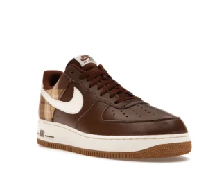 Nike Air Force 1 Low '07 LX Brown Plaid - photo 2- Jersey4u