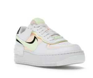 Nike Air Force 1 Low Shadow Summit White Barely Volt Crimson Tint (Women's) - photo 2- Jersey4u