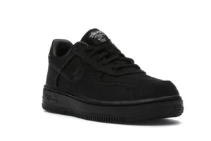 Nike Air Force 1 Low Stussy Black (PS) - photo 2- Jersey4u