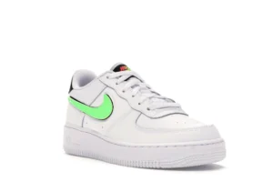 Nike Air Force 1 Low Removable Swoosh White Green Strike (GS) - photo 2- Jersey4u