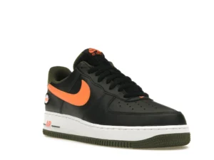 Nike Air Force 1 Low Hoops Black University Gold - photo 2- Jersey4u