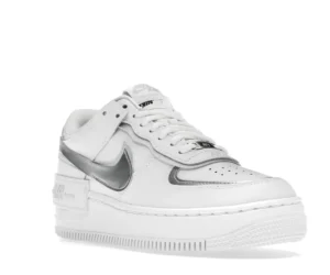 Nike Air Force 1 Low Shadow White Pure Platinum Metallic Silver (Women's) - photo 2- Jersey4u