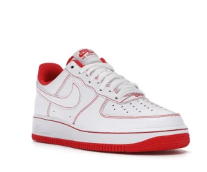 Nike Air Force 1 Low '07 White University Red - photo 2- Jersey4u