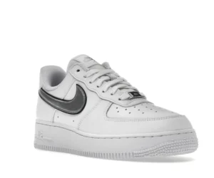 Nike Air Force 1 Low '07 Essential White Metallic Silver Black (Women's) - photo 2- Jersey4u