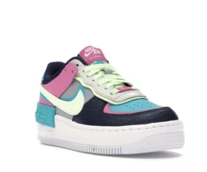 Nike Air Force 1 Low Shadow Barely Volt Oracle Aqua (Women's) - photo 2- Jersey4u