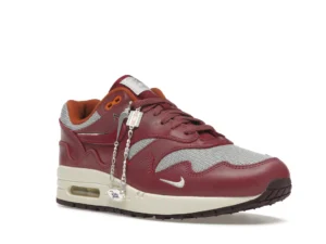 Nike Air Max 1 Patta Waves Rush Maroon (with Bracelet) - photo 2- Jersey4u