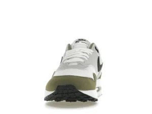 Nike Air Max 1 White Black Medium Olive - photo 3- Jersey4u