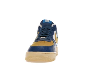 Nike Air Force 1 Low SP Undefeated 5 On It Blue Yellow Croc - photo 3- Jersey4u