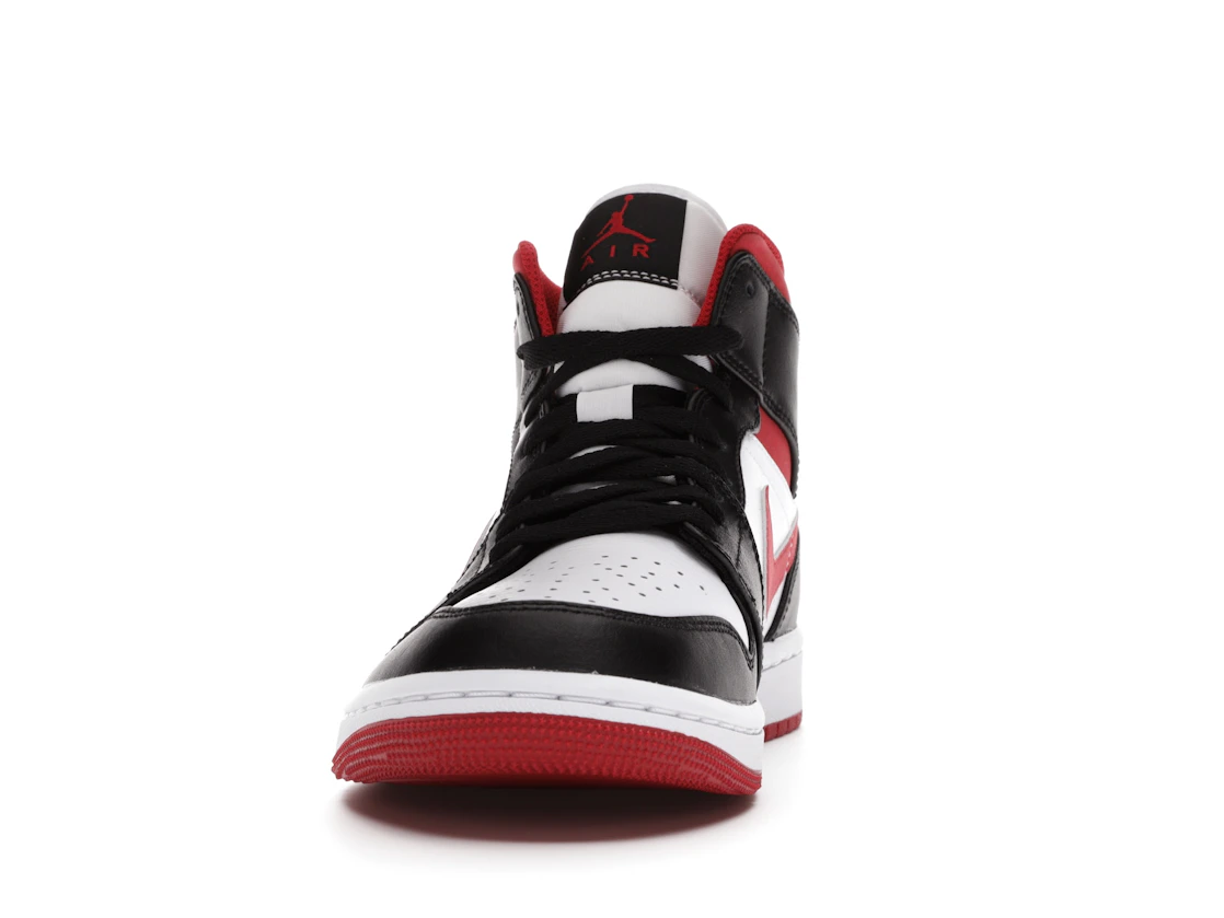 Jordan 1 Mid Gym Red Black White - photo 3- Jersey4u