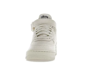 Nike Air Force 1 Mid Stussy Fossil - photo 3- Jersey4u