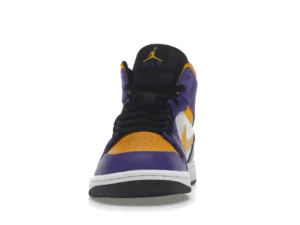 Jordan 1 Mid Lakers (2022) - photo 3- Jersey4u