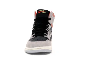 Jordan 1 Retro High Neutral Grey Hyper Crimson - photo 3- Jersey4u