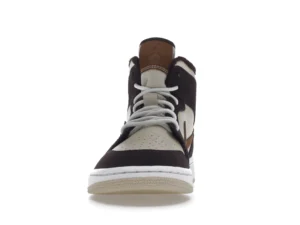 Jordan 1 Mid SE Brown Basalt Oatmeal (Women's) - photo 3- Jersey4u