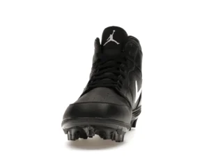 Jordan 1 Mid TD Cleat Black White - photo 3- Jersey4u