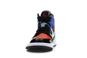 Jordan 1 Mid Multi Patent (Women's) - photo 3- Jersey4u