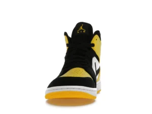 Jordan 1 Mid Yellow Toe Black - photo 3- Jersey4u