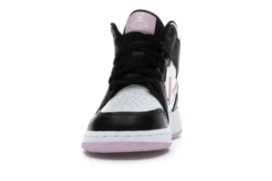 Jordan 1 Mid White Black Light Arctic Pink (GS) - photo 3- Jersey4u