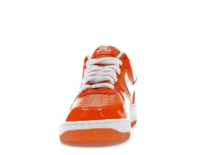 Nike Air Force 1 Low '07 Orange White Patent - photo 3- Jersey4u