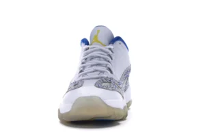 Jordan 11 Retro Low IE White Argon Blue - photo 3- Jersey4u