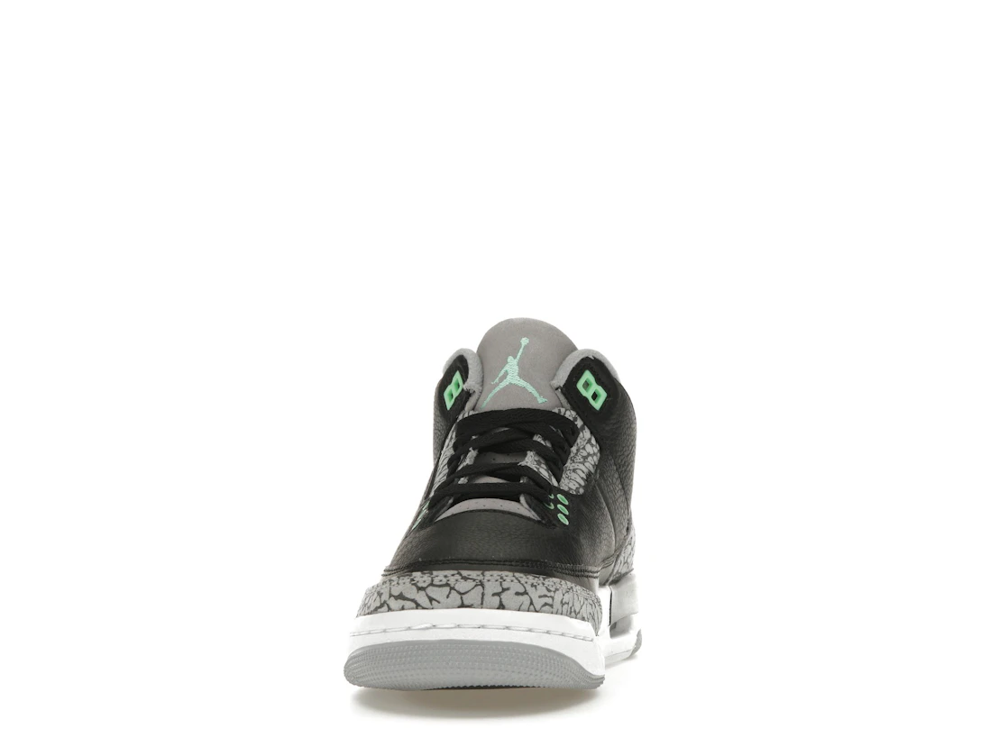 Jordan 3 Retro Green Glow (GS) - photo 3- Jersey4u