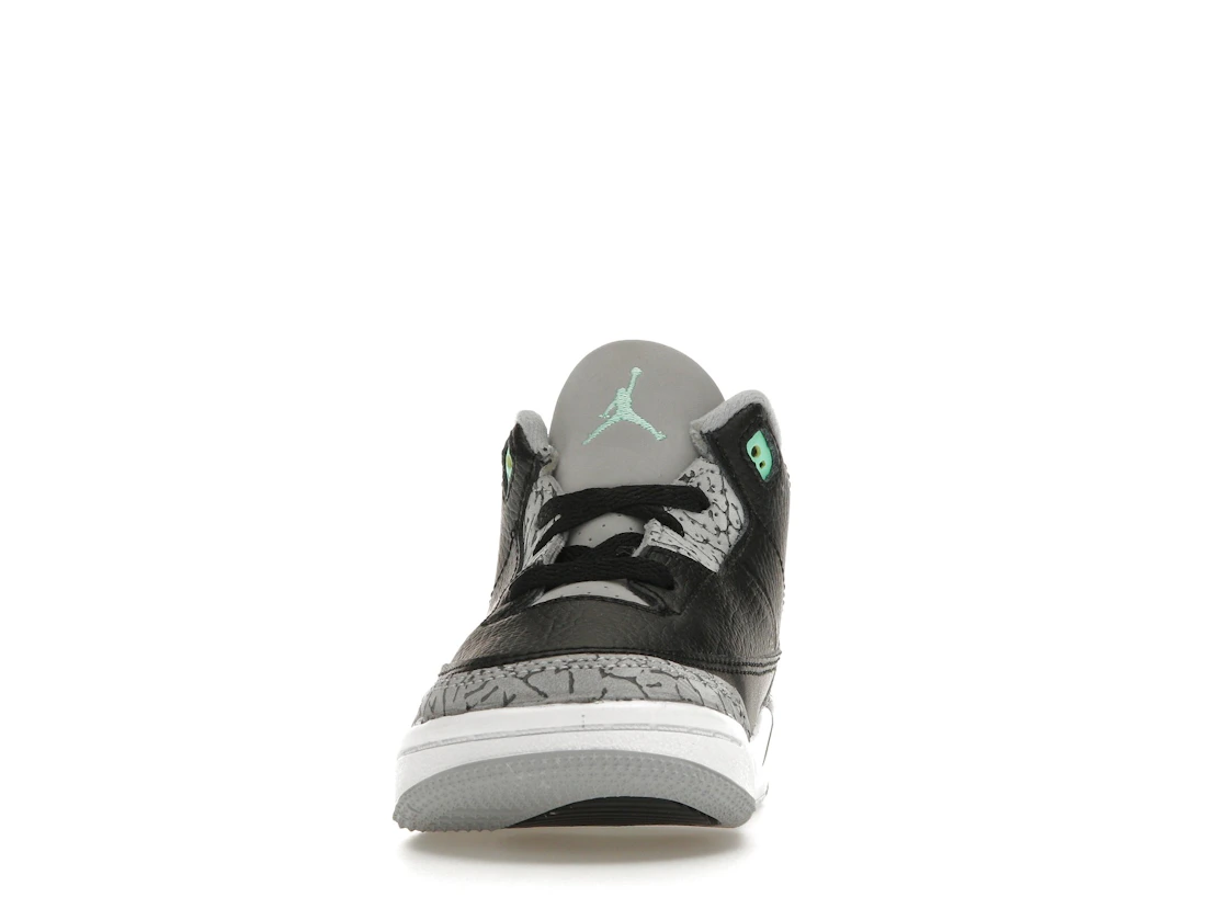 Jordan 3 Retro Green Glow (TD) - photo 3- Jersey4u