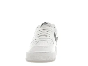 Nike Air Force 1 Low '07 Spray Paint Swoosh White Black Grey - photo 3- Jersey4u