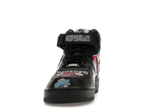 Nike Air Force 1 Mid Supreme NBA Black - photo 3- Jersey4u