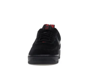 Nike Air Force 1 Low Multi-Swoosh Black Crimson - photo 3- Jersey4u