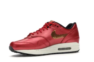 Nike Air Max 1 Red Gold Sequin (Women's) - photo 4- Jersey4u