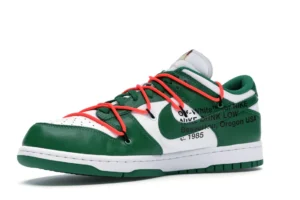 Nike Dunk Low Off-White Pine Green - photo 4- Jersey4u