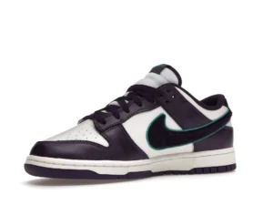 Nike Dunk Low Chenille Swoosh Sail Grand Purple - photo 4- Jersey4u