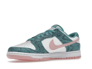 Nike Dunk Low Snakeskin Washed Teal Bleached Coral - photo 4- Jersey4u