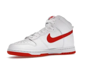 Nike Dunk High White Picante Red - photo 4- Jersey4u