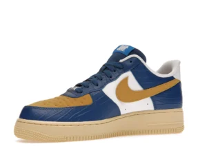 Nike Air Force 1 Low SP Undefeated 5 On It Blue Yellow Croc - photo 4- Jersey4u