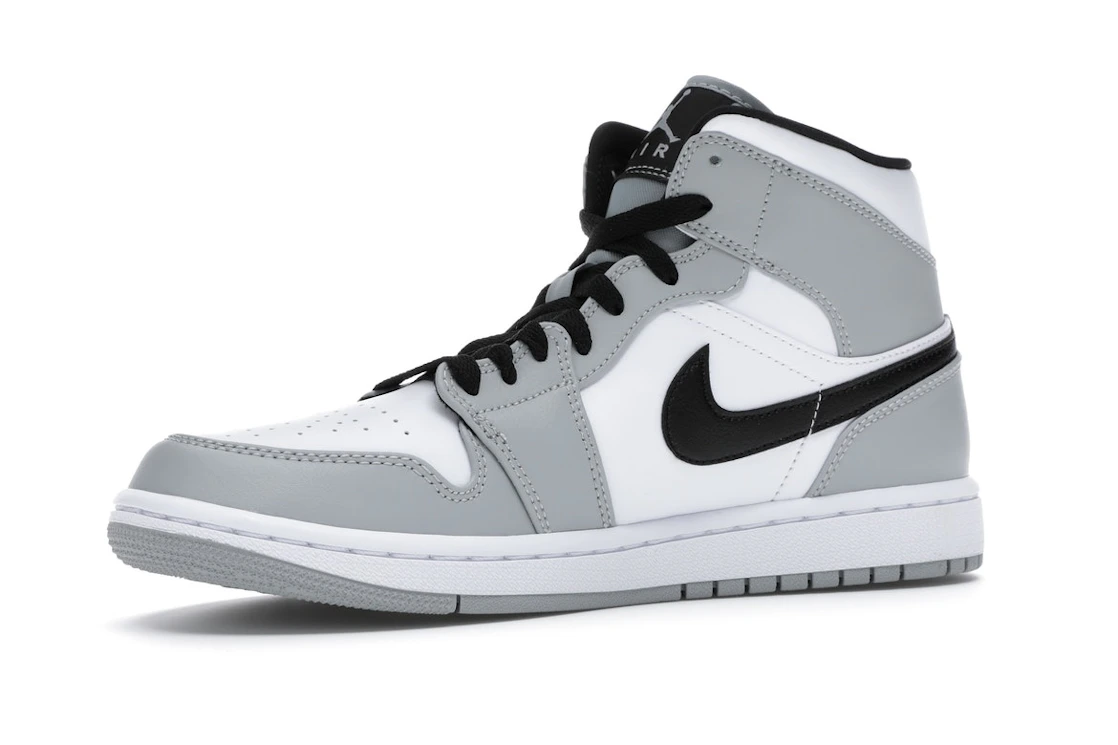 Jordan 1 Mid Light Smoke Grey - photo 4- Jersey4u